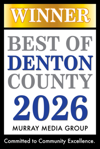 Best of Denton County 2026 badge